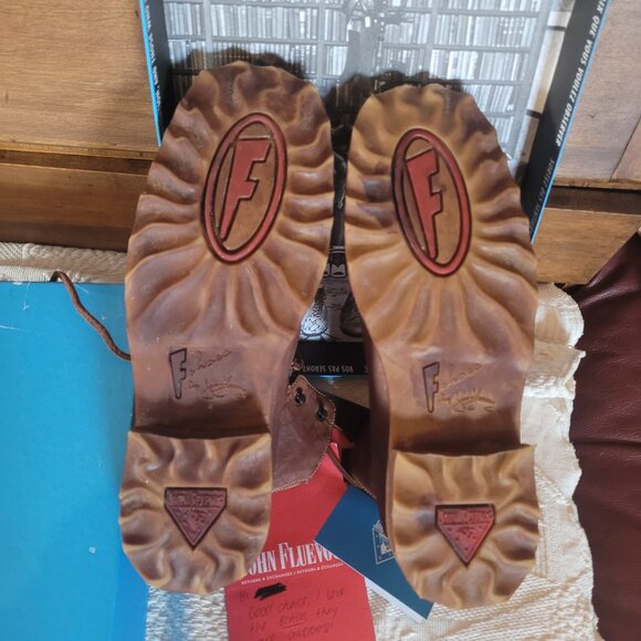 John Fluevog Men's 760 Turbo Brohlin 2014 Size 11 Ankle Boots - Picture 11 of 17